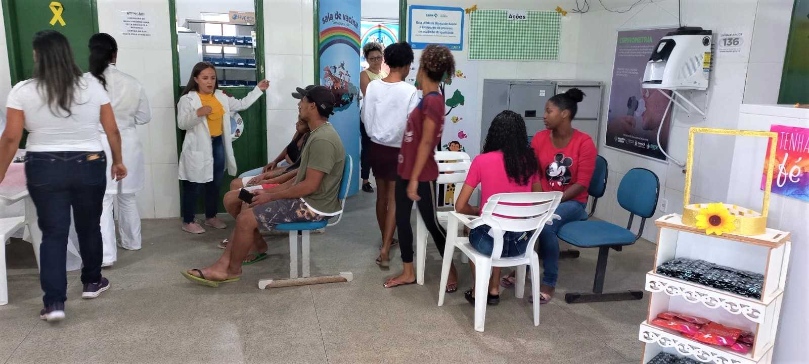Camacã: PSF Dr. Aníbal Cavalcanti de Leoventura realiza ação Promover para Prevenir para adolescentes